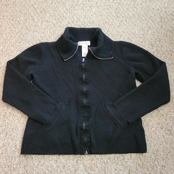 100% Merino Wool black jacket - Picture 5 of 6
